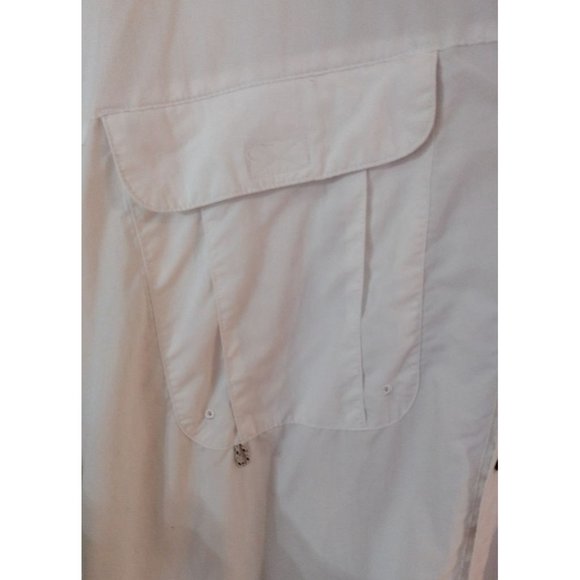 Men's 2XL Magellan Outdoors Relaxed Fit Moisture Wicking Fish Gear Button Up Shi - Picture 3 of 9